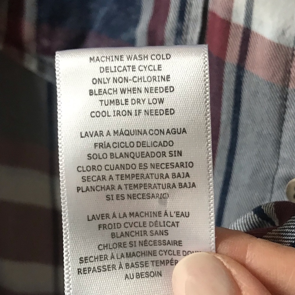 EUC Kut from the Kloth plaid button down shirt - Picture 7 of 7
